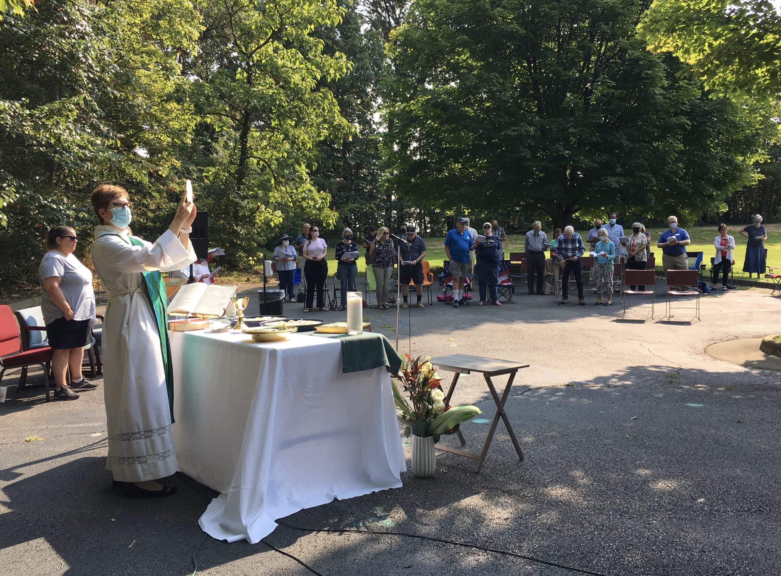 Outdoor Worship_history, about church