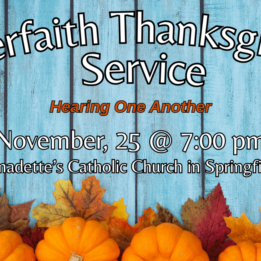 Interfaith Thanksgiving Interfaith Thanksgiving