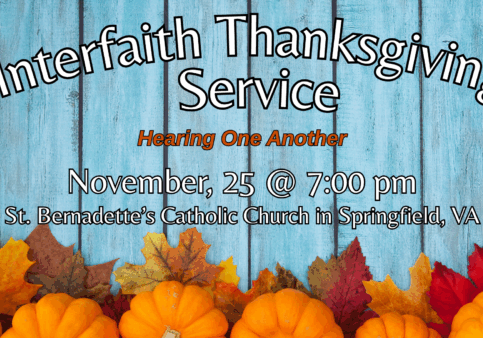 Interfaith Thanksgiving